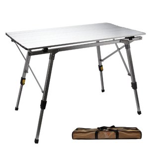 27723-알루미늄 롤 테이블(89x57.5cm)접이식 2단계높이조절 수납가방 소풍 캠핑 피크닉 글램핑