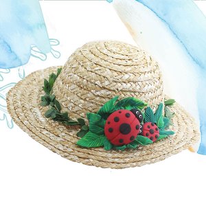 29104-밀짚모자(1인전용포장) DIY 밀짚모자꾸미기 모자만들기 여름선물 단체행사