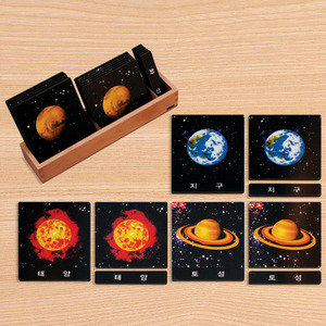 19201-[C0199]태양계 명칭 3단계 카드 