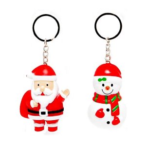 30656-3000산타라이트멜로디열쇠고리(타입랜덤) 산타선물 성탄절선물