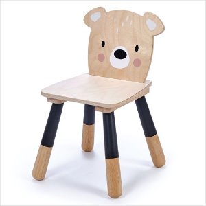 31038-[텐더리프]포레스트 곰돌이의자(앉는높이 30cm)/원목의자 유아의자 원목교구