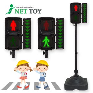 31086-신호등세트(127x26cm) 차량안전교육 횡단보도교육 도로교통교육 교통안전 교통교육