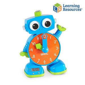 31712-[러닝리소스] 말하는로봇시계(2385) 시간보기 시계학습 시계놀이 분침시침